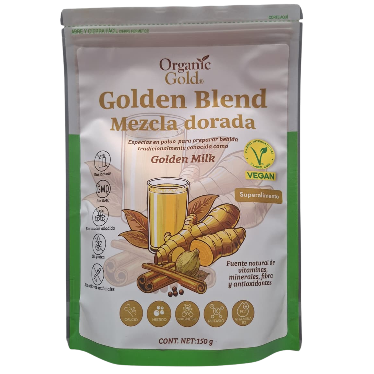 Leche Dorada - Montan Superfoods | Producto Vegano Antiinflamatorio