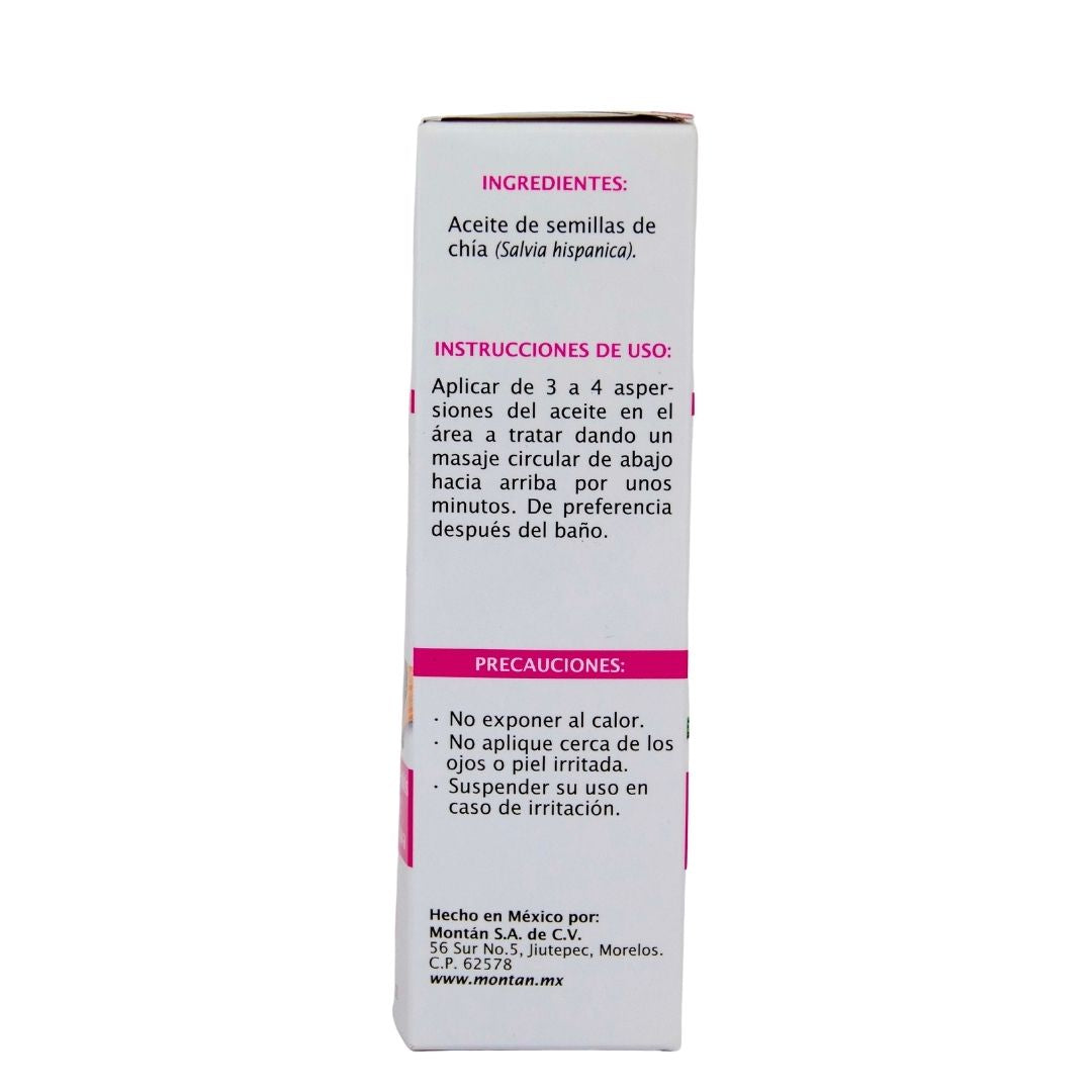Aceite de Chía - Montan Organic Superfoods