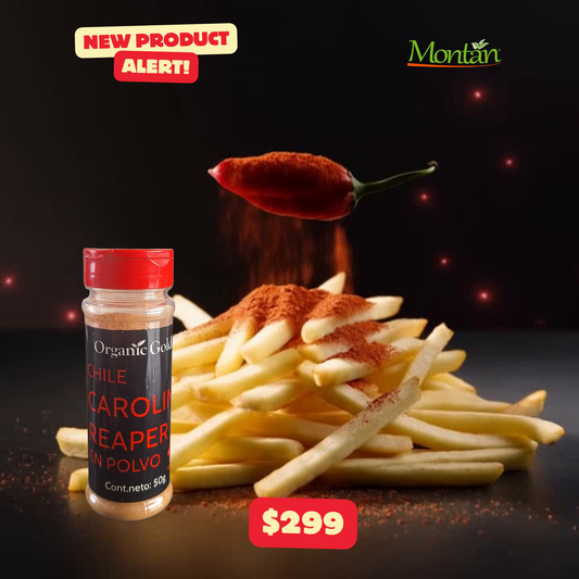 Chile Carolina Reaper en Polvo Premium 50g